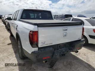 2021 Honda Ridgeline RTL-E with VIN 5FPYK3F78MB005044, listed as a Copart auction lot 63120882 with Not provided miles and . Bid and sale history available at DreamBid. Image 3.