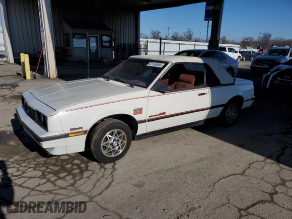 1986 Chevrolet Cavalier with VIN 1G1JE67W3G7172570, listed as a Copart auction lot 87169464 with 173,529 mi miles and Clean Title. Bid and sale history available at DreamBid. Image 1.