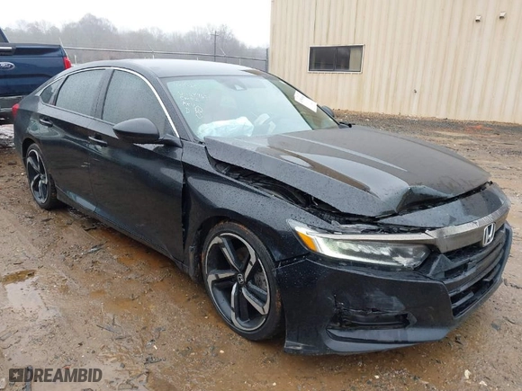 2019 Honda Accord Sedan Sport 1.5T with VIN 1HGCV1F33KA124963, listed as a IAAI auction lot 41580683 with 103,045 mi miles. Bid and sale history available at carsss.com. Image 1.