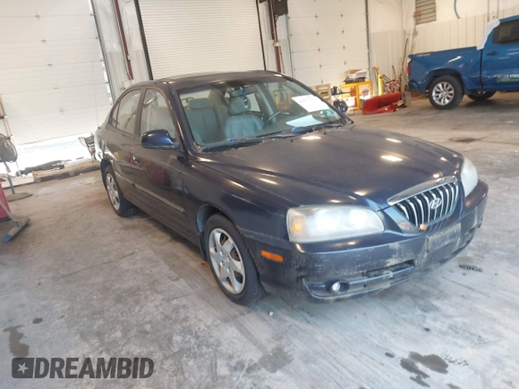 2006 Hyundai Elantra GLS with VIN KMHDN46DX6U235040, listed as a IAAI auction lot 42577175 with 111,754 mi miles and . Bid and sale history available at DreamBid. Image 1.