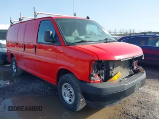 2020 Chevrolet Express Cargo with VIN 1GCWGAFP3L1241470, listed as a IAAI auction lot 41779146 with 125,069 mi miles and . Bid and sale history available at DreamBid. Image 1.