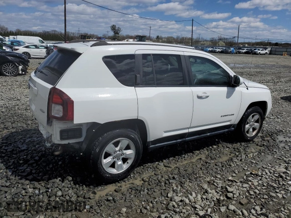 2016 Jeep Compass High Altitude Edition with VIN 1C4NJCEA7GD789837, listed as a Copart auction lot 52000505 with 96,396 mi miles and Salvage Title. Bid and sale history available at carsss.com. Image 3.