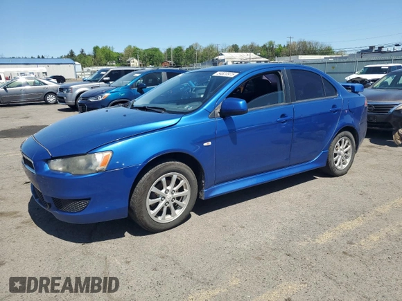 2010 Mitsubishi Lancer ES with VIN JA32U2FU0AU032328, listed as a Copart auction lot 54820975 with 173,792 mi miles and Salvage Title. Bid and sale history available at DreamBid. Image 1.