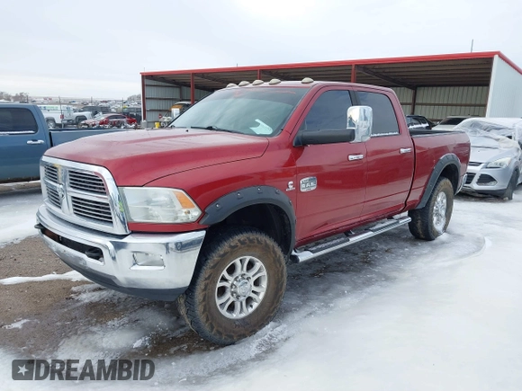 2012 Ram 2500 Laramie Longhorn with VIN 3C6UD5GLXCG236438, listed as a IAAI auction lot 41718933 with 139,564 mi miles. Bid and sale history available at carsss.com. Image 17.