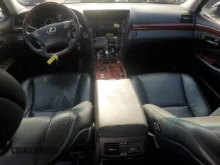 2008 Lexus LS 460 with VIN JTHBL46F185075161, listed as a Copart auction lot 55852165 with 173,831 mi miles and Salvage Title. Bid and sale history available at DreamBid. Image 8.