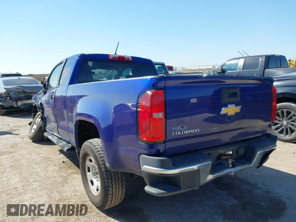 2017 Chevrolet Colorado 2WD WT with VIN 1GCHSBEA7H1282069, listed as a IAAI auction lot 41668202 with 80,163 mi miles. Bid and sale history available at carsss.com. Image 3.