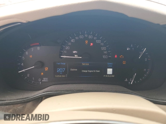 2014 Cadillac CTS Luxury RWD with VIN 1G6AR5S35E0170749, listed as a Copart auction lot 50735645 with 105,638 mi miles and Salvage Title. Bid and sale history available at DreamBid. Image 9.