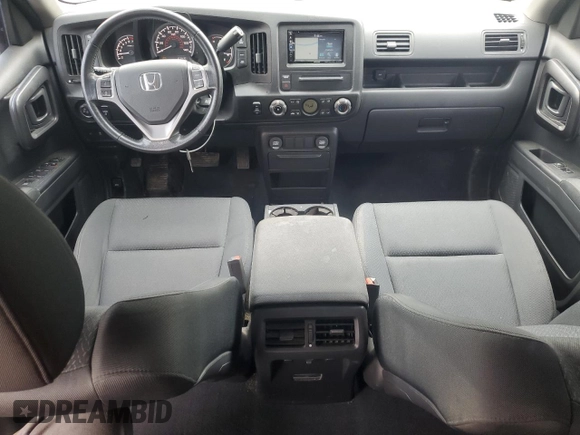 2013 Honda Ridgeline Sport with VIN 5FPYK1F72DB016478, listed as a Copart auction lot 55953095 with 163,435 mi miles and Salvage title. Bid and sale history available at DreamBid. Image 8.