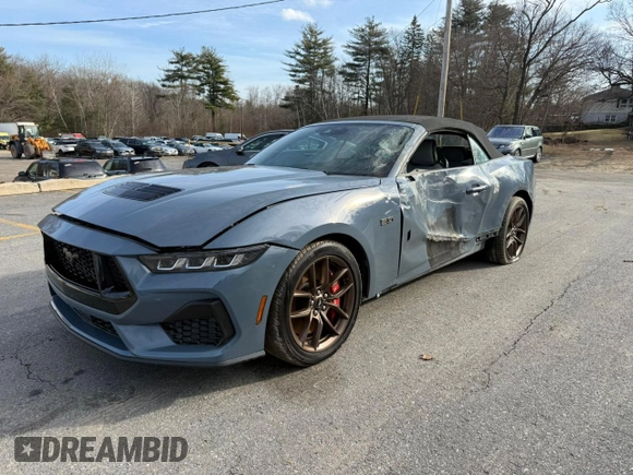 2024 Ford Mustang GT Premium with VIN 1FAGP8FF6R5100632, listed as a Copart auction lot 85925134 with 4,522 mi miles and Clean title. Bid and sale history available at DreamBid. Image 1.