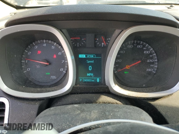 2015 Chevrolet Equinox LTZ with VIN 2GNALDEK1F6252344, listed as a Copart auction lot 51956605 with 240,803 mi miles and Salvage Title. Bid and sale history available at carsss.com. Image 9.