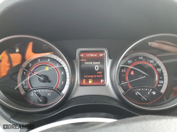2017 Dodge Journey Crossroad Plus with VIN 3C4PDCGG2HT625943, listed as a Copart auction lot 48458885 with 117,784 mi miles and Clean Title. Bid and sale history available at carsss.com. Image 9.