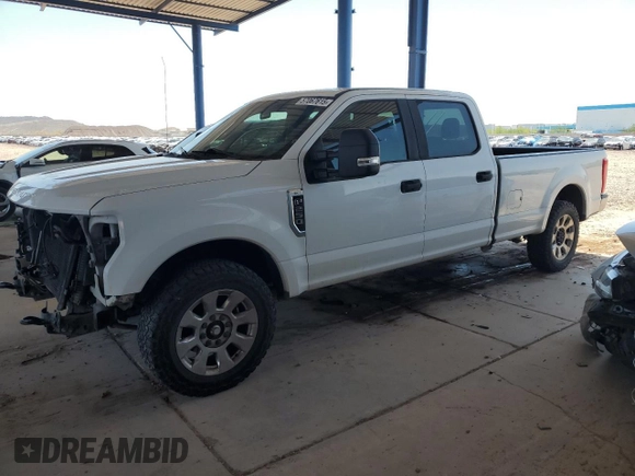 2019 Ford F-250 XL with VIN 1FT7W2A65KEE58053, listed as a Copart auction lot 57067615 with 96,407 mi miles and Salvage title. Bid and sale history available at DreamBid. Image 1.