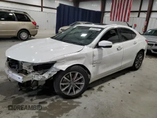 2019 Acura TLX with VIN 19UUB1F38KA008963, listed as a Copart auction lot 48346945 with 115,448 mi miles and Salvage Title. Bid and sale history available at carsss.com. Image 1.