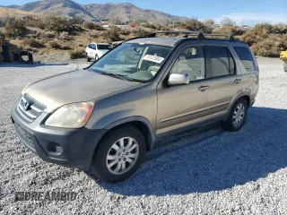 2005 Honda CR-V EX SE with VIN JHLRD78905C020989, listed as a Copart auction lot 79137664 with 156,731 mi miles and Salvage Title. Bid and sale history available at carsss.com. Image 1.