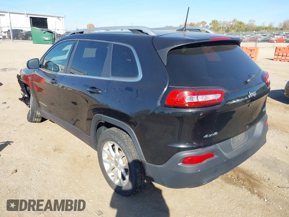 2016 Jeep Cherokee Latitude with VIN 1C4PJMCB2GW301117, listed as a IAAI auction lot 40647017 with 56,348 mi miles and . Bid and sale history available at DreamBid. Image 3.