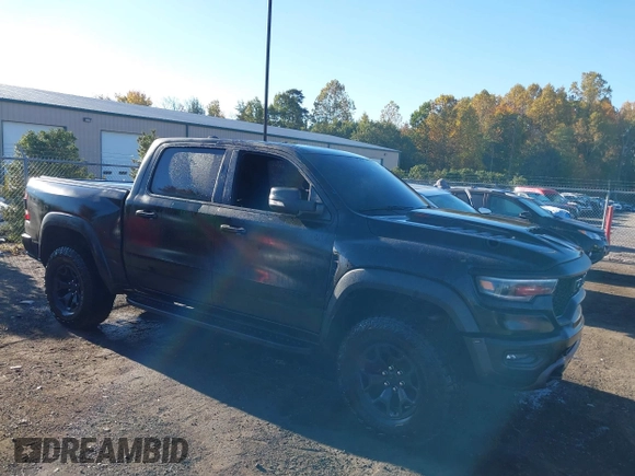 2021 Ram 1500 TRX with VIN 1C6SRFU90MN803580, listed as a IAAI auction lot 40689804 with 54,040 mi miles. Bid and sale history available at carsss.com. Image 1.