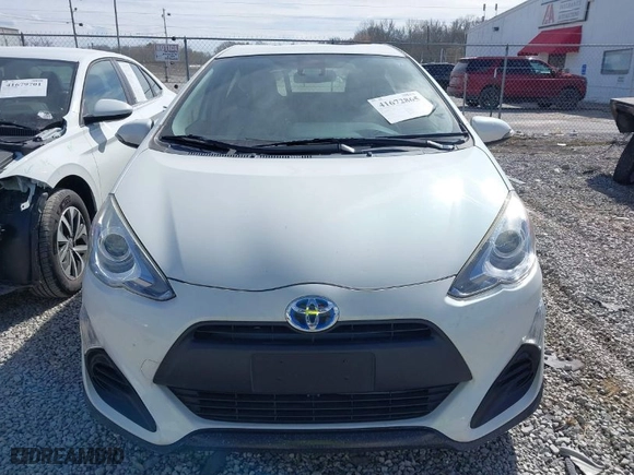 2017 Toyota Prius c One with VIN JTDKDTB37H1595456, listed as a IAAI auction lot 41672865 with 80,542 mi miles. Bid and sale history available at carsss.com. Image 13.