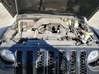 2021 Jeep Gladiator Rubicon with VIN 1C6JJTBG0ML507537, listed as a Copart auction lot 74213254 with 41,445 mi miles and Salvage title. Bid and sale history available at DreamBid. Image 12.