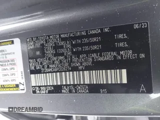 2023 Lexus RX with VIN 2T2BAMCA8PC026214, listed as a IAAI auction lot 41154609 with 3,779 mi miles. Bid and sale history available at carsss.com. Image 9.