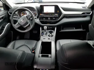 2023 Toyota Highlander L with VIN 5TDKDRAH1PS523251, listed as a Copart auction lot 87206064 with 14,605 mi miles and Salvage title. Bid and sale history available at DreamBid. Image 8.