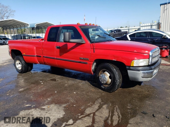1998 Dodge Ram 3500 with VIN 1B7MC3367WJ240238, listed as a Copart auction lot 43224965 with 260,492 mi miles and Salvage Title. Bid and sale history available at carsss.com. Image 4.
