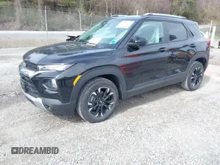 2023 Chevrolet TrailBlazer LT with VIN KL79MPS23PB035002, listed as a IAAI auction lot 41867061 with 27,102 mi miles. Bid and sale history available at carsss.com. Image 2.