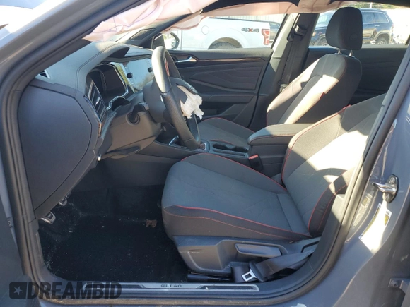 2024 Volkswagen Jetta 40th Anniversary Edition with VIN 3VW8T7BU2RM030871, listed as a Copart auction lot 80944464 with 11,943 mi miles and Salvage title. Bid and sale history available at DreamBid. Image 7.