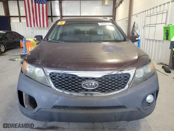 2011 Kia Sorento LX with VIN 5XYKT4A1XBG154372, listed as a Copart auction lot 52928725 with 0 mi miles and Clean Title. Bid and sale history available at carsss.com. Image 5.