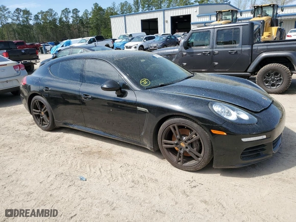 2016 Porsche Panamera 4 with VIN WP0AA2A72GL007825, listed as a Copart auction lot 46689204 with 92,547 mi miles. Bid and sale history available at carsss.com. Image 4.