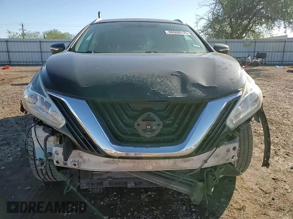 2015 Nissan Murano Platinum with VIN 5N1AZ2MH6FN211197, listed as a Copart auction lot 88900175 with 184,639 mi miles and Salvage Title. Bid and sale history available at DreamBid. Image 11.