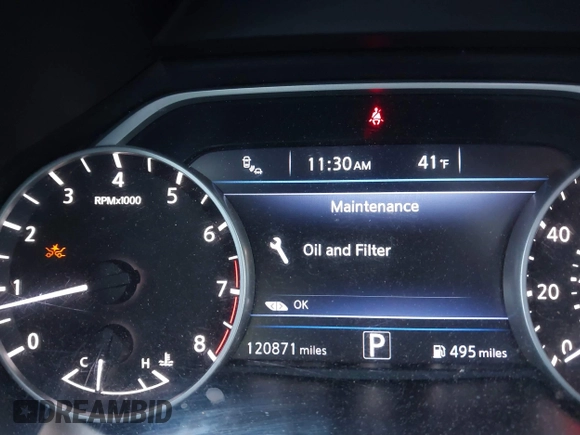 2018 Nissan Murano S z VIN 5N1AZ2MG7JN105065, wystawiony jako IAAI lot #41165806 z przebiegiem 120 871 mil mil oraz . Historia ofert i sprzedaży dostępna na DreamBid. Obrazek 16.