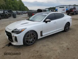 2022 Kia Stinger GT2 with VIN KNAE55LC4N6107919, listed as a Copart auction lot 72414644 with 48,874 mi miles and Salvage Title. Bid and sale history available at DreamBid. Image 1.