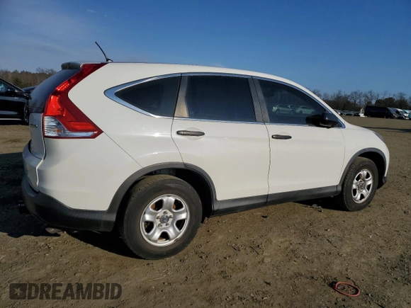2014 Honda CR-V LX with VIN 5J6RM4H33EL103995, listed as a Copart auction lot 46053295 with 106,530 mi miles and Salvage Title. Bid and sale history available at carsss.com. Image 3.