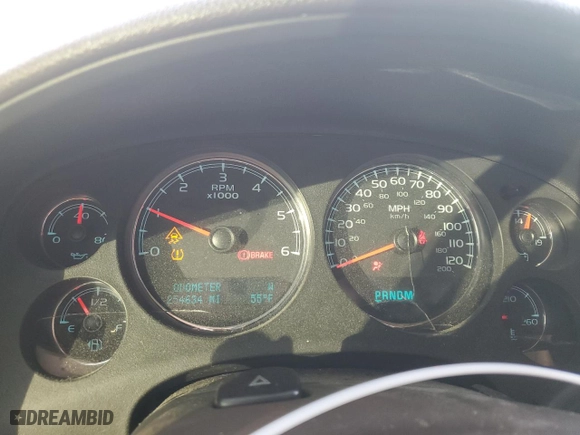 2009 GMC Yukon Denali with VIN 1GKFK03269R235985, listed as a Copart auction lot 85494384 with 254,634 mi miles and Salvage Title. Bid and sale history available at carsss.com. Image 9.