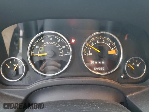 2016 Jeep Compass Latitude with VIN 1C4NJCEB7GD664653, listed as a Copart auction lot 87313664 with 64,580 mi miles and Salvage Title. Bid and sale history available at carsss.com. Image 9.