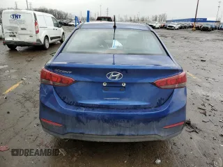 2020 Hyundai Accent SE with VIN 3KPC24A68LE108458, listed as a Copart auction lot 48017955 with 114,373 mi miles and Non Repairable. Bid and sale history available at carsss.com. Image 6.