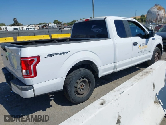 2016 Ford F-150 XL with VIN 1FTEX1CP8GKG02157, listed as a IAAI auction lot 42782543 with 176,667 mi miles and . Bid and sale history available at DreamBid. Image 4.