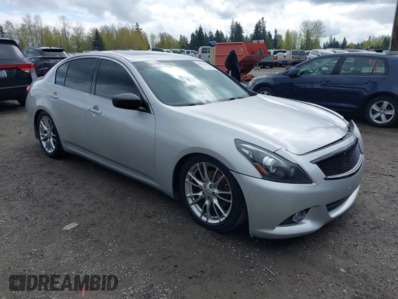 2013 Infiniti G37 Sedan Journey with VIN JN1CV6AP5DM716598, listed as a IAAI auction lot 42012622 with 101,431 mi miles. Bid and sale history available at carsss.com. Image 1.