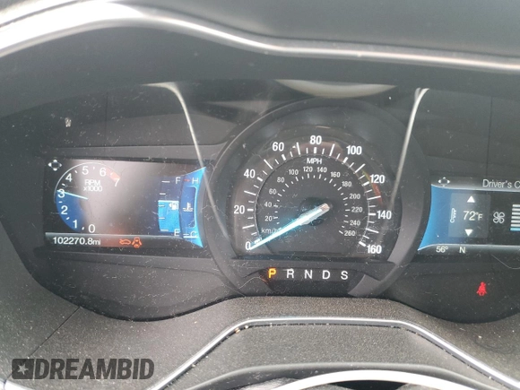 2016 Ford Fusion Titanium with VIN 3FA6P0K96GR391608, listed as a Copart auction lot 54974645 with 102,270 mi miles and Non Repairable. Bid and sale history available at DreamBid. Image 9.