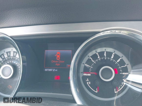 2013 Ford Mustang V6 with VIN 1ZVBP8AM9D5257832, listed as a IAAI auction lot 42504860 with 87,337 mi miles and . Bid and sale history available at DreamBid. Image 15.