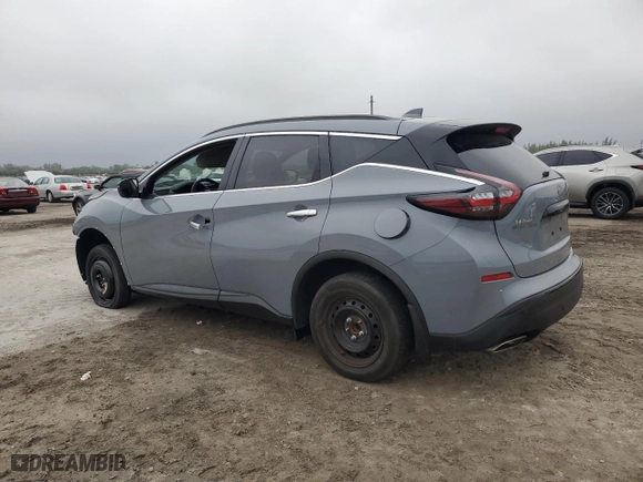 2023 Nissan Murano SV with VIN 5N1AZ2BJ0PC138069, listed as a Copart auction lot 41884095 with 15,443 mi miles and Salvage Title. Bid and sale history available at carsss.com. Image 2.