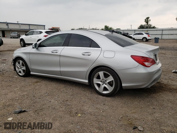 2018 Mercedes-Benz CLA with VIN WDDSJ4EB2JN570731, listed as a Copart auction lot 47513753 with 38,741 mi miles. Bid and sale history available at carsss.com. Image 2.