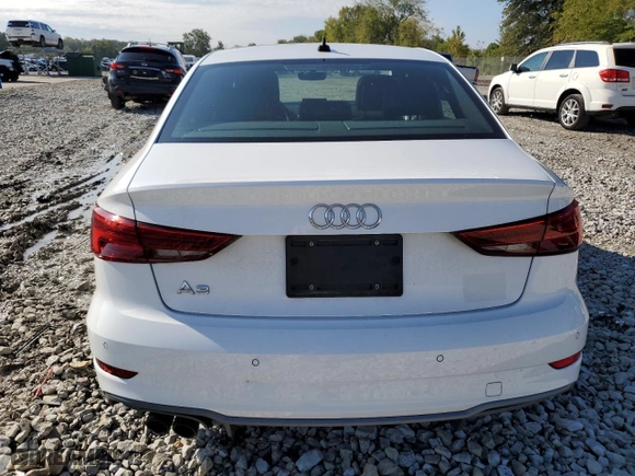 2019 Audi A3 Sedan Premium Plus with VIN WAUGUGFFXK1011945, listed as a Copart auction lot 72953604 with 70,301 mi miles and Non Repairable. Bid and sale history available at carsss.com. Image 6.