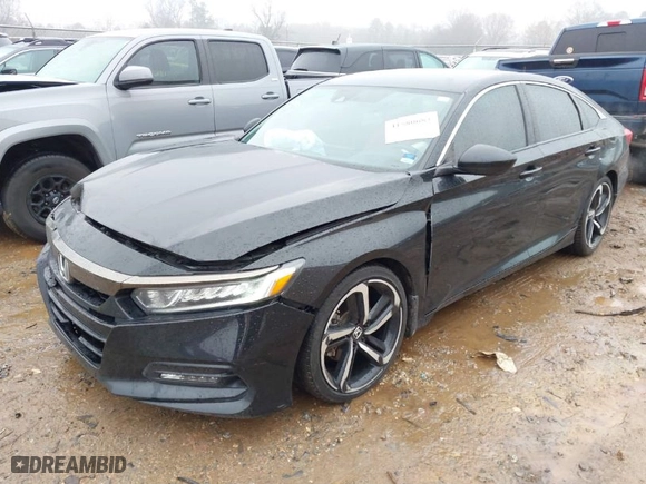 2019 Honda Accord Sedan Sport 1.5T with VIN 1HGCV1F33KA124963, listed as a IAAI auction lot 41580683 with 103,045 mi miles. Bid and sale history available at carsss.com. Image 2.