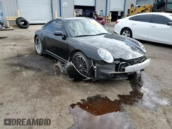 2007 Porsche 911 Carrera S with VIN WP0AB29947S731010, listed as a Copart auction lot 66933424 with 25,651 mi miles and Salvage Title. Bid and sale history available at carsss.com. Image 10.