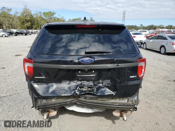 2016 Ford Utility Police Interceptor with VIN 1FM5K8AR9GGD05120, listed as a Copart auction lot 89334145 with 0 mi miles and Clean Title. Bid and sale history available at carsss.com. Image 6.