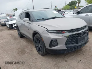 2021 Chevrolet Blazer RS with VIN 3GNKBERS3MS518131, listed as a IAAI auction lot 42095331 with Not provided miles and . Bid and sale history available at DreamBid. Image 1.