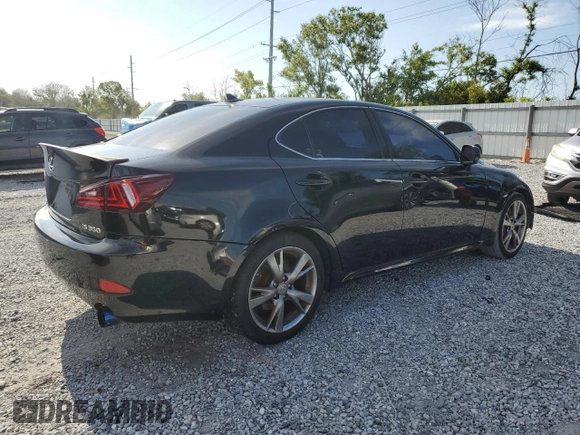 2007 Lexus IS 350 with VIN JTHBE262672011290, listed as a Copart auction lot 65977855 with 295,663 mi miles and Clean title. Bid and sale history available at DreamBid. Image 3.
