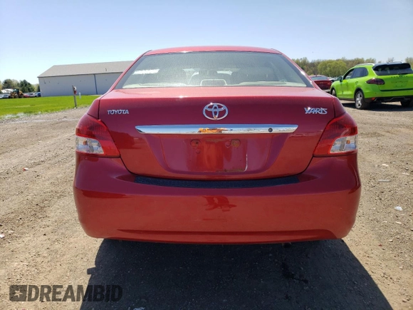 2008 Toyota Yaris with VIN JTDBT923381255744, listed as a Copart auction lot 54938105 with 80,932 mi miles and Clean Title. Bid and sale history available at carsss.com. Image 6.