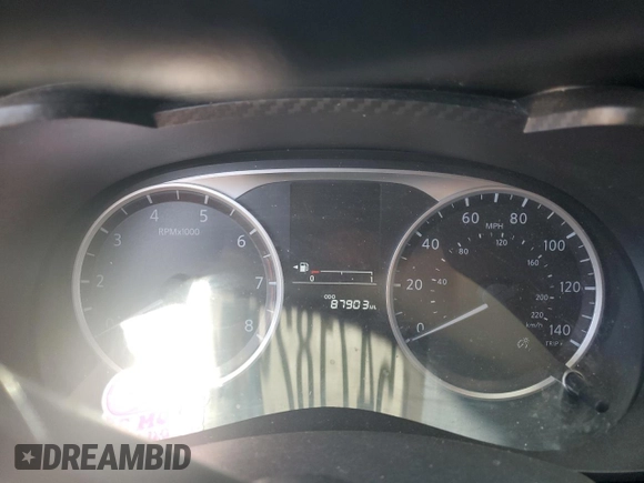 2021 Nissan Versa S with VIN 3N1CN8DV4ML894163, listed as a Copart auction lot 54718295 with 87,903 mi miles and Salvage title. Bid and sale history available at DreamBid. Image 9.
